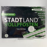 Stadt Land Vollpfosten Sport Edition