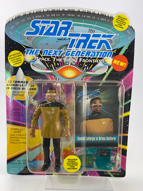 Lt. Commander Geordi la Forge/ Dress Uniform Playmates Actionfigur