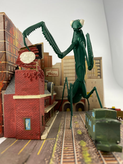 Gigantics FUNDIMENSIONS 1975 Vintage Modellbausatz - Gottesanbeterin