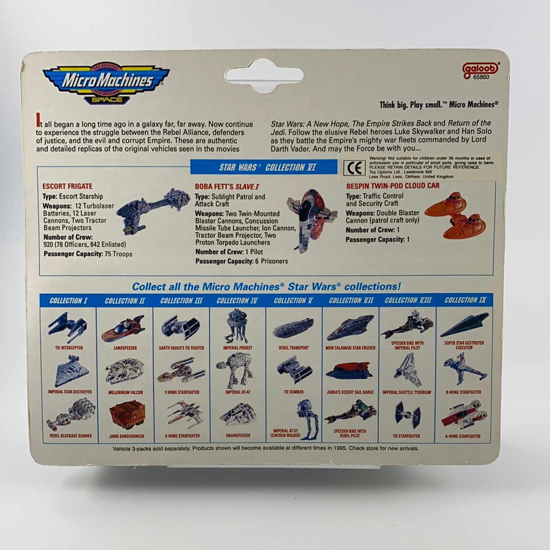 MicroMachines Star Wars Collection VI (6)