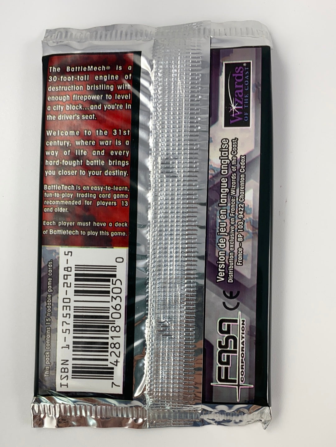 Battletech Trading Card WOC 6305, engl.