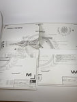 NCC - 4600/ U.S.S. Lynx Timeship Prototype Blueprint/ technn. Zeichnung