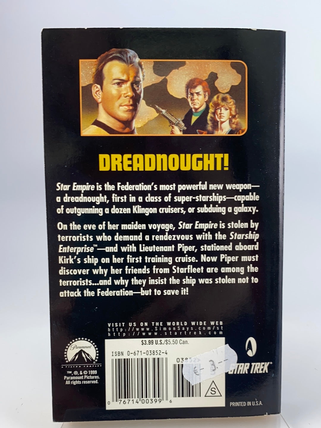 Star Trek - Dreadnought! Roman