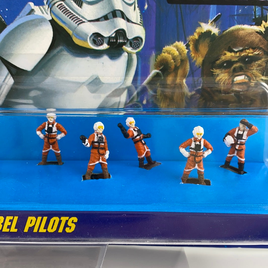 Rebellen Piloten: 9 Figuren MicroMachines