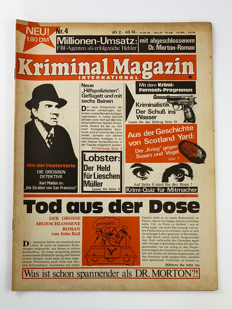Dr. Morton Kriminal Magazin Nr. 4