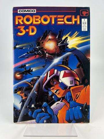 Robotech 3-D Comic, mit Brille / Comico 1987