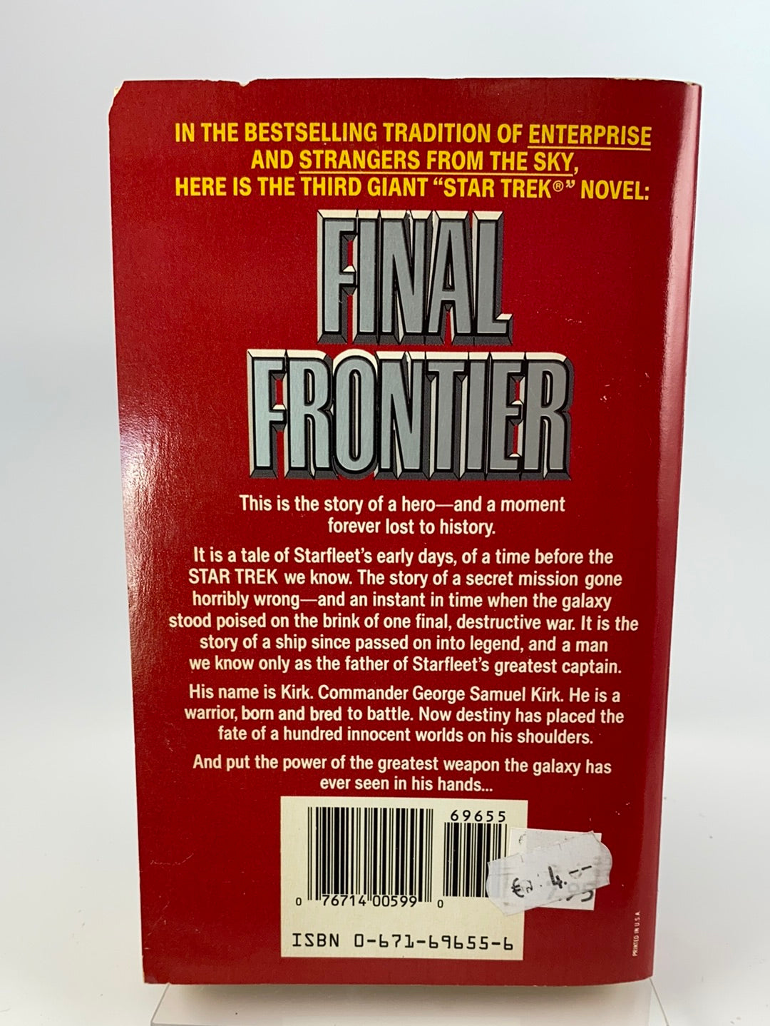 Star Trek - Final Frontier Roman