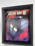 Doctor Who 3-D Bild im Rahmen