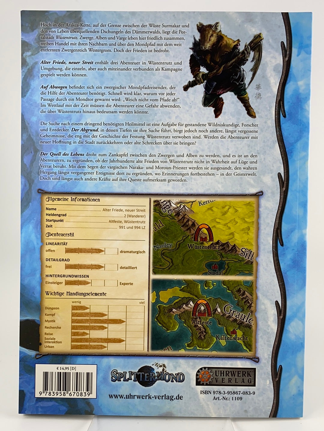 Alter Friede, Neuer Streit - Splittermond RPG Abenteuer