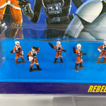 Rebellen Piloten: 9 Figuren MicroMachines