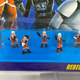 Rebellen Piloten: 9 Figuren MicroMachines