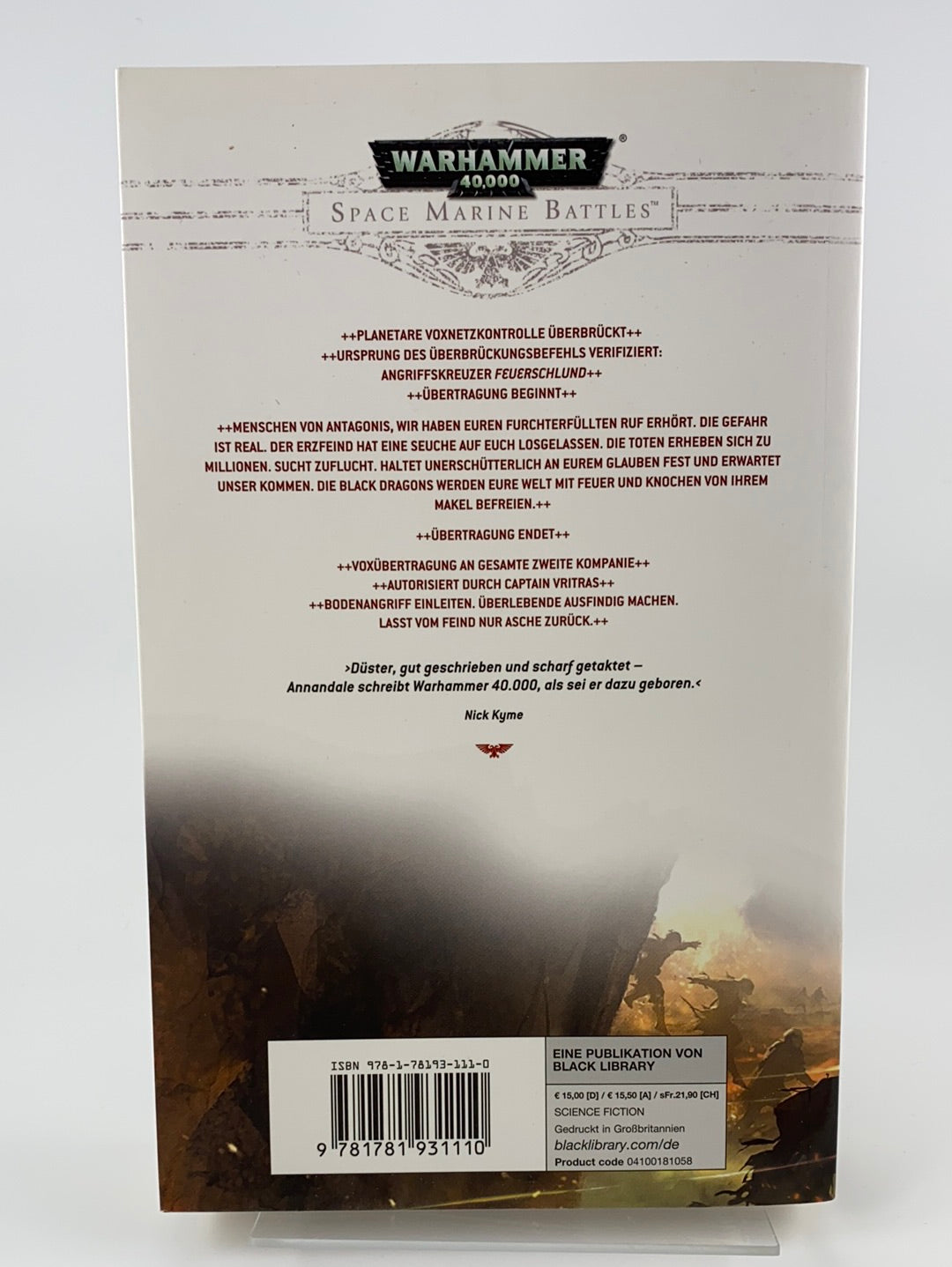 Warhammer 40k: Das Verderben von Antagonis Roman