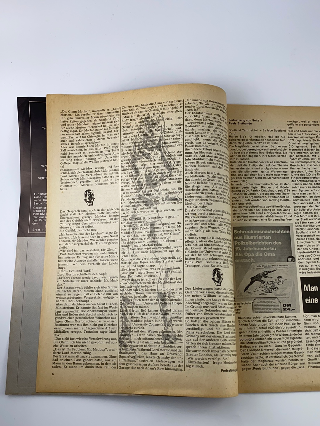 Dr. Morton Kriminal Magazin Nr. 1