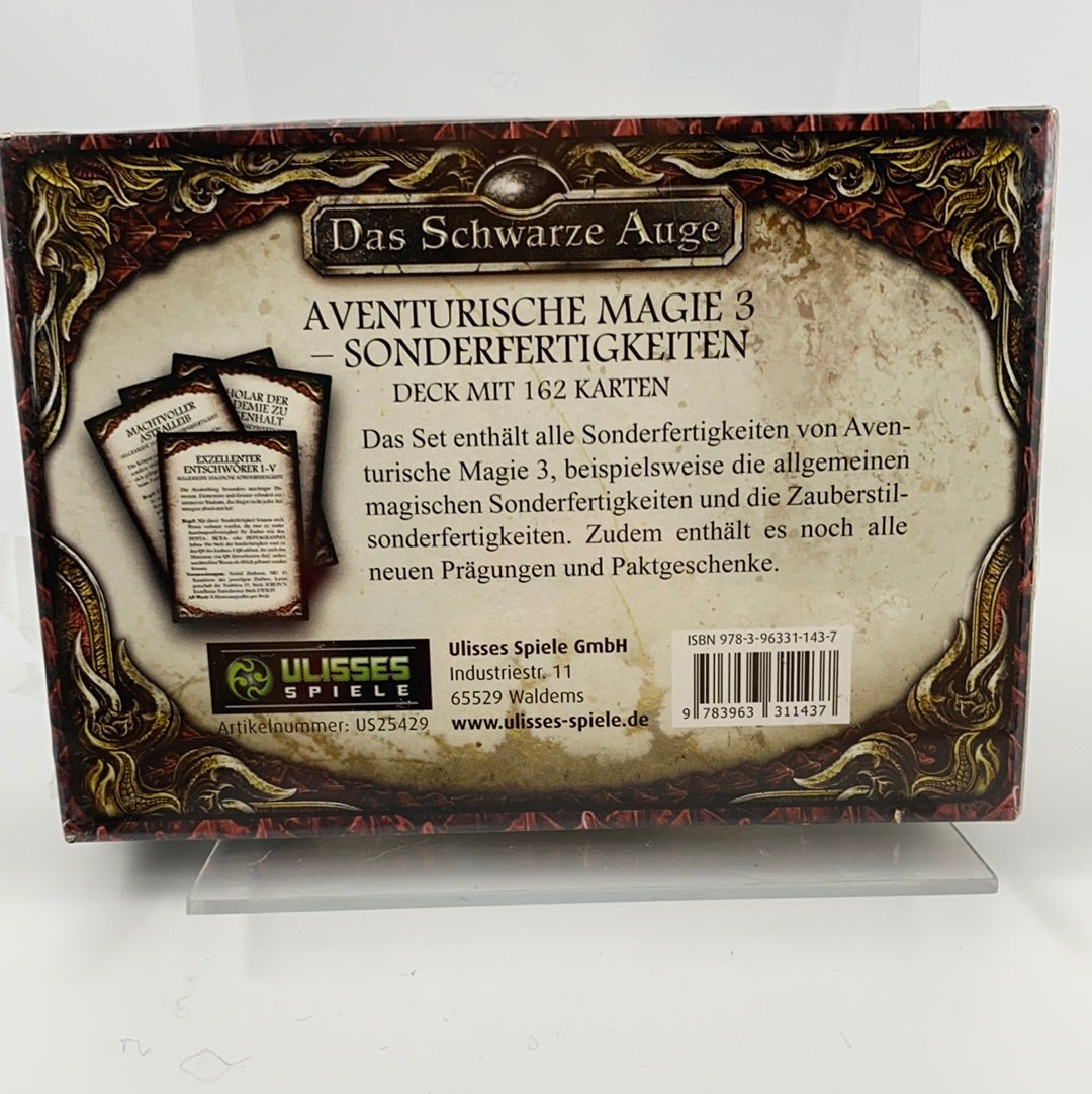 Das Schwarze Auge (DSA) - Aventurische Magie 3 - Sonderfertigkeiten