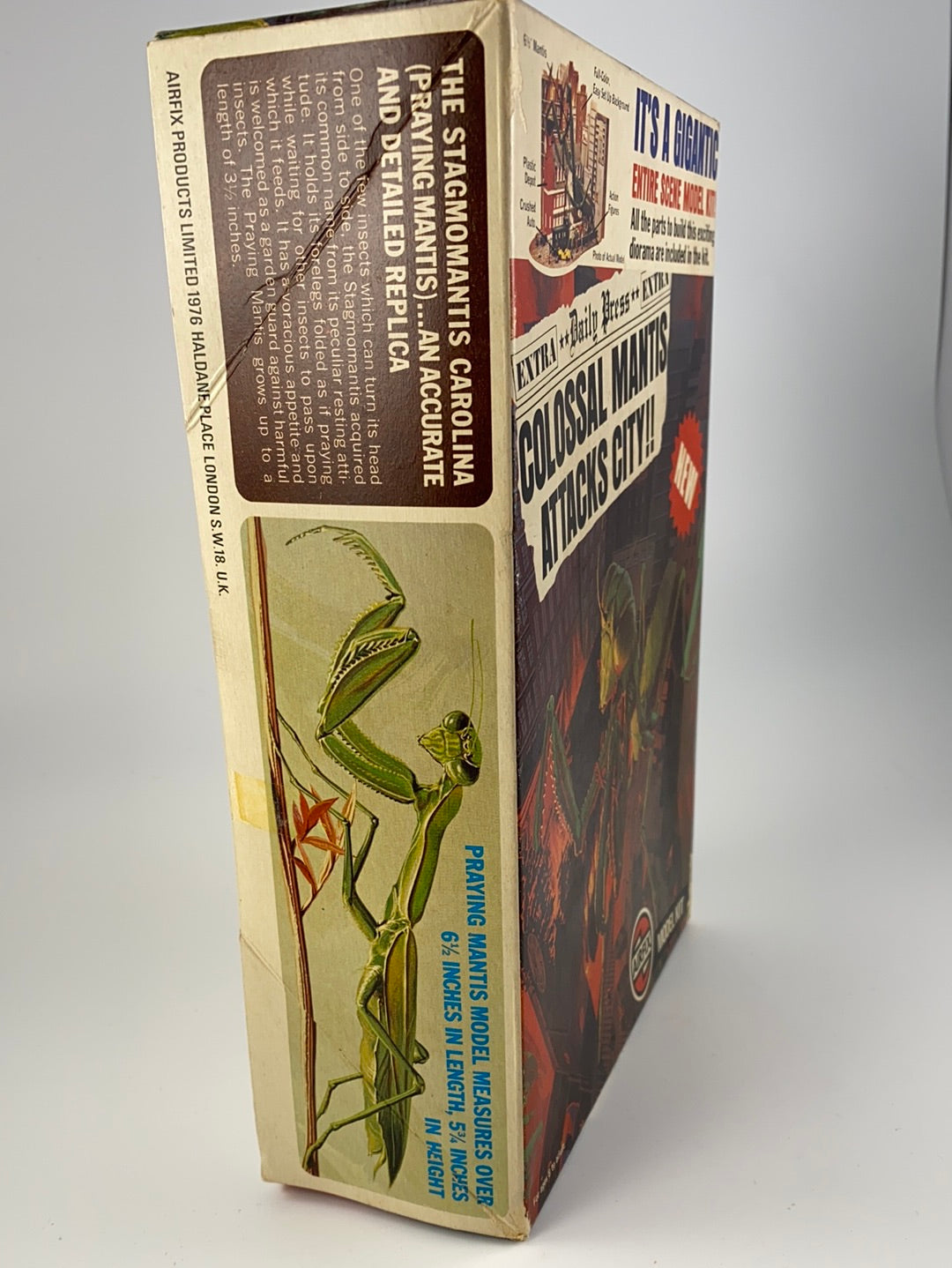 Gigantics FUNDIMENSIONS 1975 Vintage Modellbausatz - Gottesanbeterin