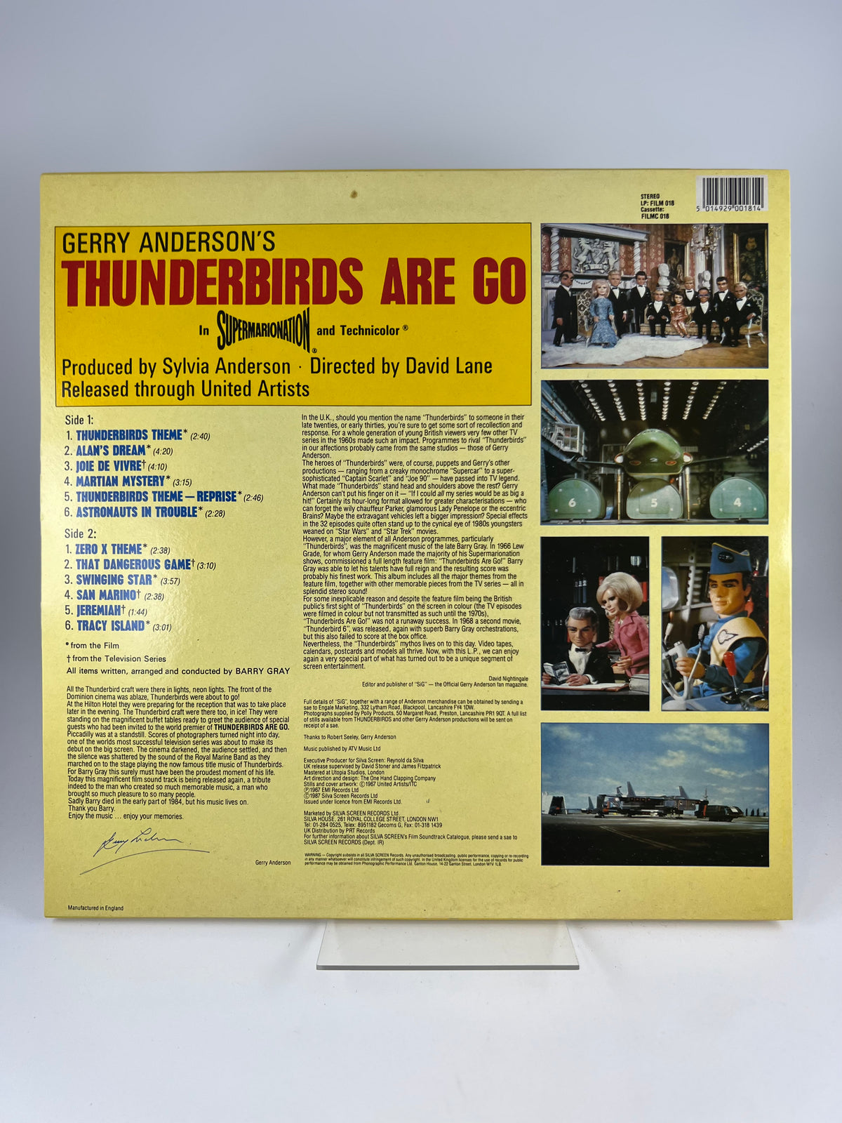 Tunderbirds are go - Vinyl LP,Soundtrack