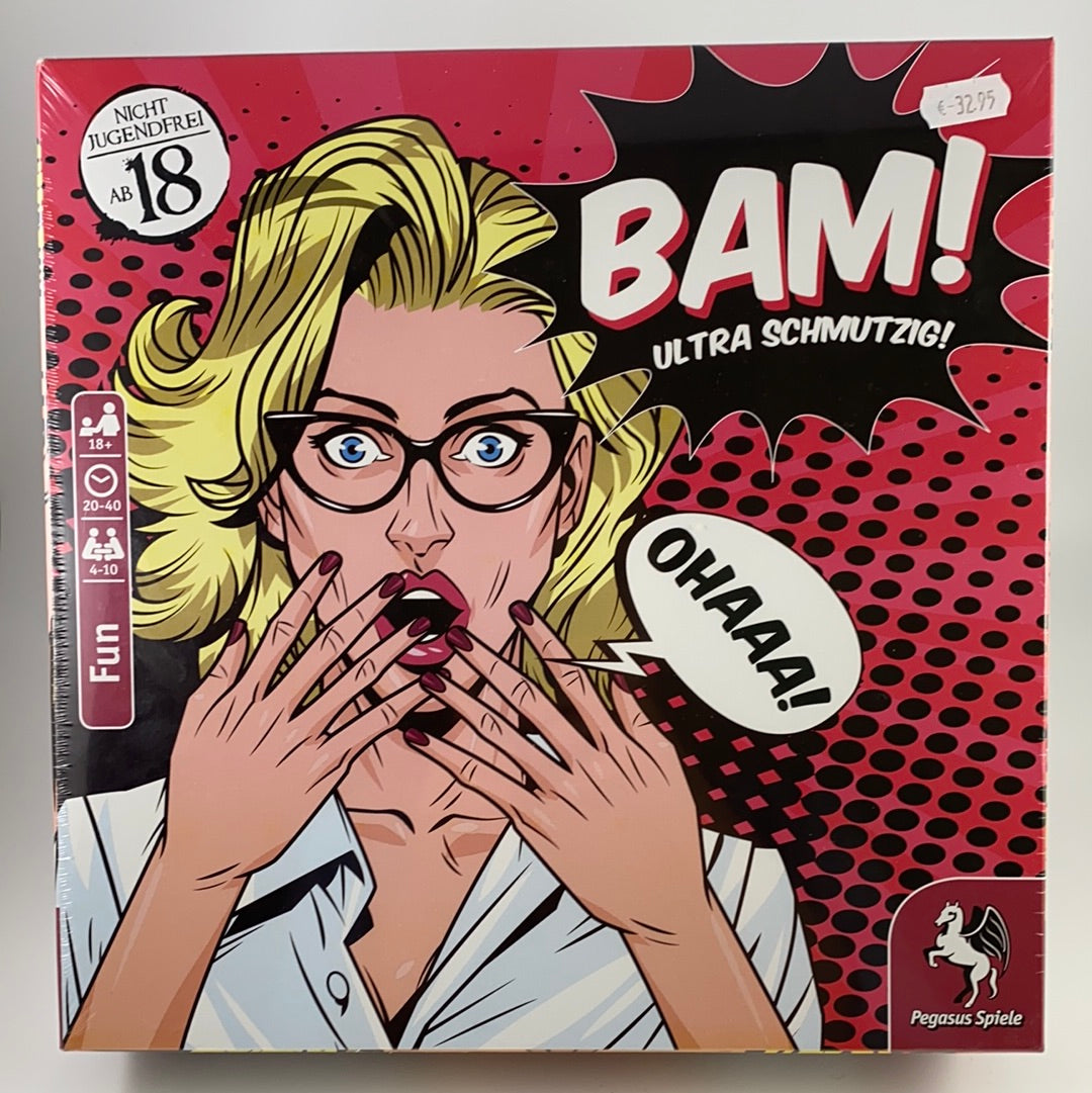Spiel: BAM! Ultra schmutzig, ab 18 Jahre