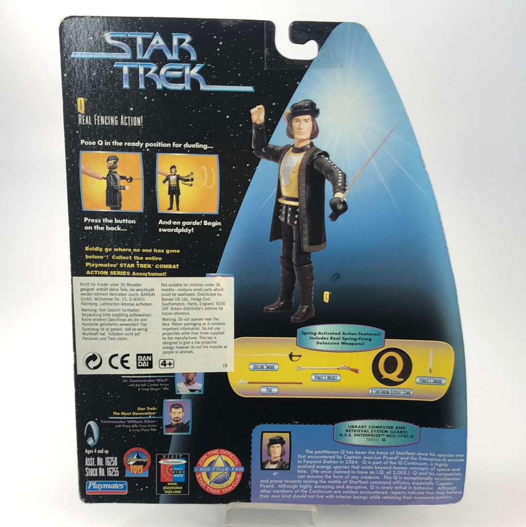Q Warp Factor Series 1 Star Trek Actionfigur