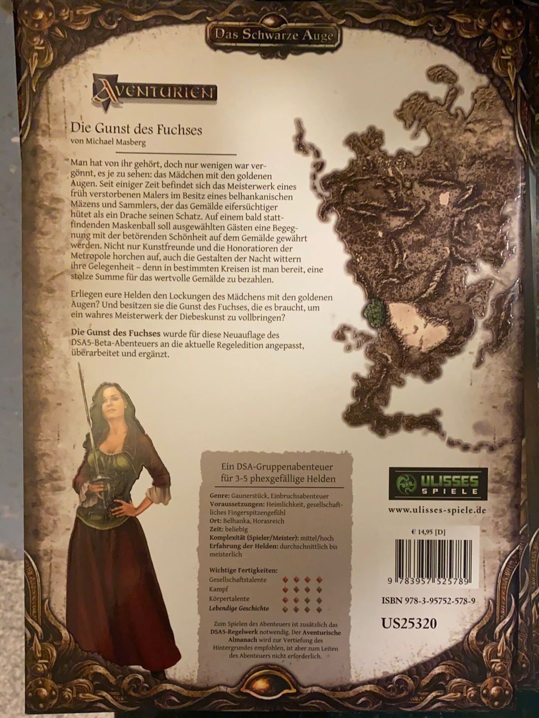 Das Schwarze Auge - DSA Die Gunst des Fuchses
