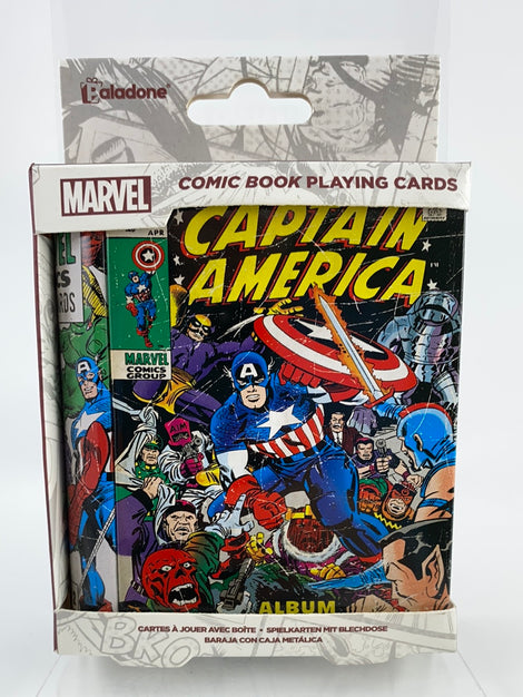 Captain America Comic Book Playing Cards
