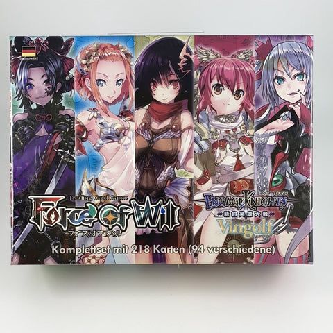 Force of Will T. C.-Game: Engage Knights Vingolf Kpltset 218 Karten
