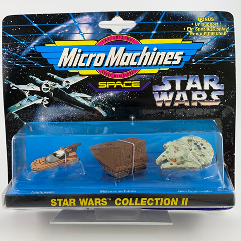 MicroMachines Star Wars II (2) Blaue Hintergrundpappe