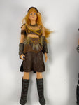 Xena Puppen 2x Gabrielle, Ares 30cm mit Original Kleidung ToyBizz