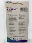 Matte Supreme Sleeves (80 Stk. Matte Purple)