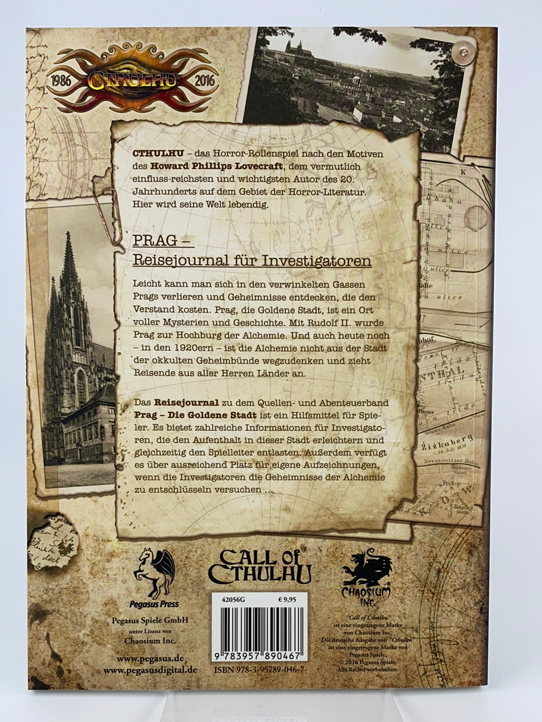 Cthulhu - Prag (Reisejournal für Investigatoren)